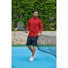image:imageCOOFANDY Mens Quarter Zip Pullover Long Sleeve Athletic Running Shirts Quick Dry Lightweight Tennis GolfRed