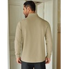 image:imageCOOFANDY Mens Quarter Zip Up Pullover Lightweight Mock Neck SweatshirtCamel