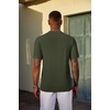 image:imageCOOFANDY Mens T Shirts Short Sleeve Casual Crewneck Pullover TeesArmy Green