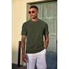image:imageCOOFANDY Mens T Shirts Short Sleeve Casual Crewneck Pullover TeesArmy Green