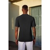 image:imageCOOFANDY Mens T Shirts Short Sleeve Casual Crewneck Pullover TeesBlack