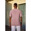 image:imageCOOFANDY Mens T Shirts Short Sleeve Casual Crewneck Pullover TeesPink