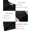 image:imageCOOFANDY Mens Thermal T Shirts Long Sleeve Fleece Lined Tee Casual Soft TopAll Black