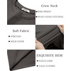 image:imageCOOFANDY Mens Thermal T Shirts Long Sleeve Fleece Lined Tee Casual Soft TopDark Grey
