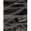 image:imageCOOFANDY Mens Thermal T Shirts Long Sleeve Fleece Lined Tee Casual Soft TopDark Grey