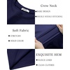 image:imageCOOFANDY Mens Thermal T Shirts Long Sleeve Fleece Lined Tee Casual Soft TopNavy Blue