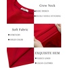 image:imageCOOFANDY Mens Thermal T Shirts Long Sleeve Fleece Lined Tee Casual Soft TopRed