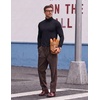 image:imageCOOFANDY Mens Turtleneck Shirts Slim Fit Shirt Tops Lightweight Pullover Basic Sweater Casual Long Sleeve ShirtBlack