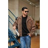 image:imageCOOFANDY Mens Waffle Henley Shirts Long Sleeve Pullover Shirt Casual Knit TShirt Lightweight Basic TeesBlack