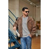 image:imageCOOFANDY Mens Waffle Henley Shirts Long Sleeve Pullover Shirt Casual Knit TShirt Lightweight Basic TeesLight Grey