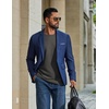 image:imageCOOFANDY Mens Waffle Long Sleeve Shirt Crew Neck Cotton Blend Basic T ShirtDark Gray