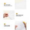 image:imageCOOFANDY Mens Workout TShirts 3 Pack Quick Dry Athletic TShirtsZblackWhiteBlue3 Pack
