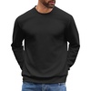 image:imageCOOFANDY Mens Crewneck Sweatshirts Long Sleeve Basic Pullover Shirts Twill Textured Soild Casual Tops