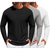 C- Black/Light Grey/White -3 Pack