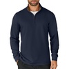 Navy Blue&brown Collar