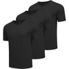 image:imageCOOFANDY Mens Workout TShirts 3 Pack Quick Dry Athletic TShirtsAblackBlackBlack3 Pack
