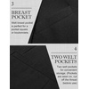 image:imageCOOFANDY Mens Blazer Casual Sport Coats Regular Fit Lightweight Suit JacketBlack