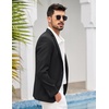 image:imageCOOFANDY Mens Blazer Casual Sport Coats Regular Fit Lightweight Suit JacketBlack