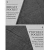 image:imageCOOFANDY Mens Blazer Casual Sport Coats Regular Fit Lightweight Suit JacketDark Charcoal