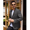 image:imageCOOFANDY Mens Blazer Casual Sport Coats Regular Fit Lightweight Suit JacketDark Charcoal
