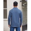 image:imageCOOFANDY Men Western Cowboy Shirt Casual Button Down Work Shirt with PocketBlue