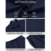 image:imageCOOFANDY Mens 2 Piece Outfit Summer Shorts Sets Short Sleeve Cotton ShirtsNavy