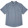 image:imageCOOFANDY Mens Big and Tall Short Sleeve Casual Button Down Plaid ShirtBlackwhite