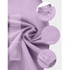 image:imageCOOFANDY Mens Casual Button Down Shirts Long Sleeve Untucked Regular Fit Denim Dress ShirtLight Purple