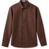 image:imageCOOFANDY Mens Denim Shirt Jacket Casual Long Sleeve Button Down Jean ShirtsBrown