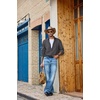 image:imageCOOFANDY Mens Denim Shirt Jacket Casual Long Sleeve Button Down Jean ShirtsDark Grey