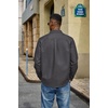 image:imageCOOFANDY Mens Denim Shirt Jacket Casual Long Sleeve Button Down Jean ShirtsDark Grey