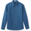 image:imageCOOFANDY Mens Denim Shirt Jacket Casual Long Sleeve Button Down Jean ShirtsSlate Blue