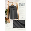 image:imageCOOFANDY Mens Dress Shirts Long Sleeve Untucked Button Down ShirtsDark Grey