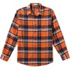 image:imageCOOFANDY Mens Lightweight Flannel Shirt Long Sleeve Plaid Shirt with PocketOrange