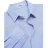 image:imageCOOFANDY Mens Oxford Shirt Cotton Long Sleeve RegularFit Dress Shirt Wrinkle Free Casual Button Down ShirtsClear Blue