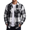 image:imageCOOFANDY Mens Flannel Shirts Plaid Jacket Casual Button Down ShirtBlack