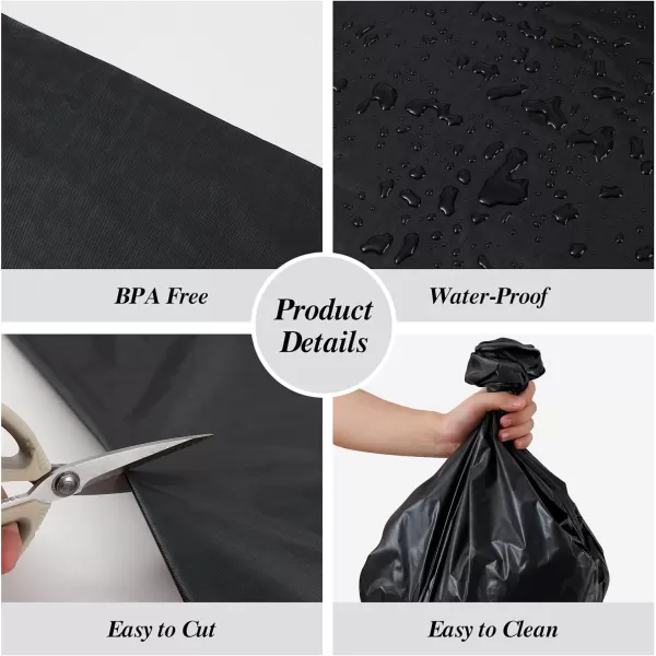 Goodluck 40 Inch X 300 Feet Plastic Table Cover Roll, Disposable Table Cloths for Parties, Rectangle Plastic Tablecloths for Party, Banquet, Wedding, Birthday, Anniversary Decorations, White