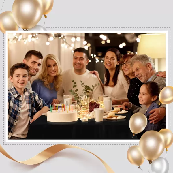 Goodluck 40 Inch X 300 Feet Plastic Table Cover Roll, Disposable Table Cloths for Parties, Rectangle Plastic Tablecloths for Party, Banquet, Wedding, Birthday, Anniversary Decorations, White