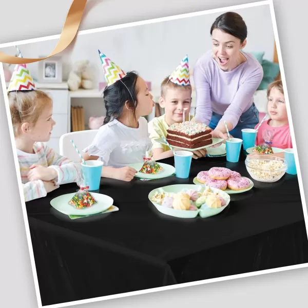 Goodluck 40 Inch X 300 Feet Plastic Table Cover Roll, Disposable Table Cloths for Parties, Rectangle Plastic Tablecloths for Party, Banquet, Wedding, Birthday, Anniversary Decorations, White