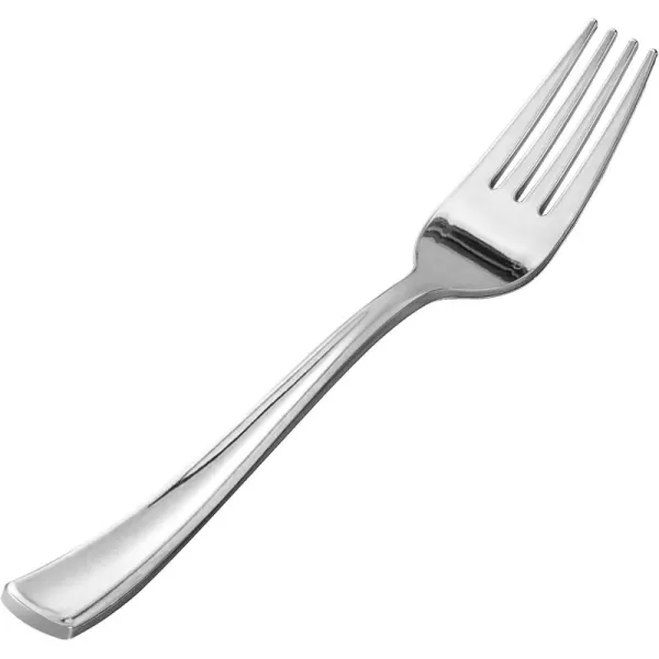 Goodluck 300 Pack Rose Gold Plastic Forks, Heavy Duty Rose Gold Forks Disposable, Rose Gold Plastic Cutlery Perfect for Weddings, Parties, Dinners