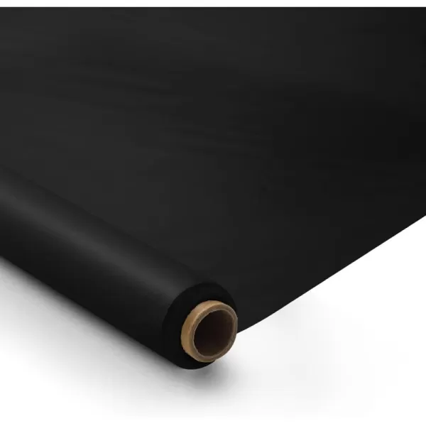 Goodluck 40 Inch X 300 Feet Plastic Table Cover Roll, Disposable Table Cloths for Parties, Rectangle Plastic Tablecloths for Party, Banquet, Wedding, Birthday, Anniversary Decorations, White