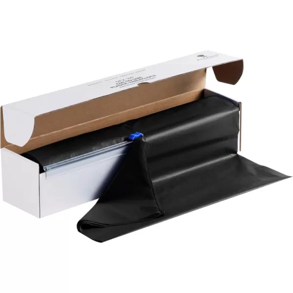 Goodluck 54 Inch X 100 Feet Plastic Table Cloths with Cutter Box, Disposable Table Cloths for Parties, Tablecloth Plastic for Party, Banquet, Wedding, Birthday, Anniversary Decorations, Blue