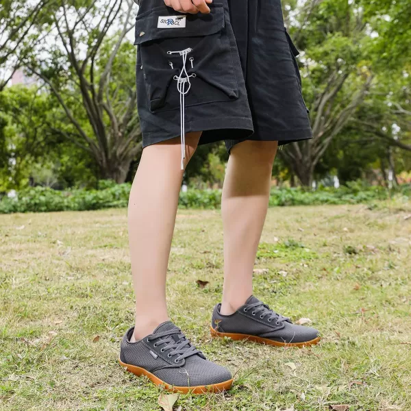 Men's Wide Slip on Barefoot Walking Shoes | Zero Drop Sole | Minimalist Footwear | Wide Toe Box