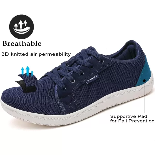 Women Barefoot Shoes Wide Toe Minimalist Walking Shoes Slip on Zero Drop Sole Cross-Trainer Sneakers Lightweight Workout
