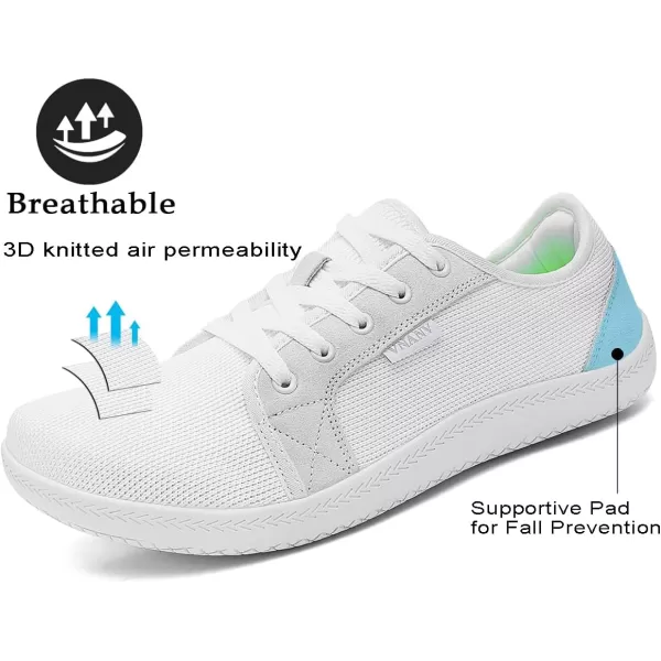 Women Barefoot Shoes Wide Toe Minimalist Walking Shoes Slip on Zero Drop Sole Cross-Trainer Sneakers Lightweight Workout