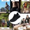 imageMens Slip On Walking Shoes Fashion Running Sneakers  Lightweight Breathable Mesh Gym Tennis Comfortable Athletic 11BlackWhite