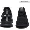 imageMens Slip On Walking Shoes Fashion Running Sneakers  Lightweight Breathable Mesh Gym Tennis Comfortable Athletic 11BlackWhite