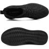 imageMens Slip On Walking Shoes Lightweight Breathable Non Slip Running Comfortable Gym Tennis Athletic Fashion Sneakers MenBlack