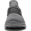 imageMens Slip On Walking Shoes Lightweight Breathable Non Slip Running Comfortable Gym Tennis Athletic Fashion Sneakers MenGrey