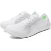 imageMens Wide Slip on Barefoot Walking Shoes  Zero Drop Sole  Minimalist Footwear  Wide Toe BoxAwhite